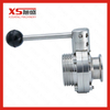 Best Price Stainless Steel Ss304 Male Clamp Sanitary 3A Butterfly Valves