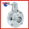 76.2MMStainless Steel SS304Hygienic Sanitary Butterfly Valves