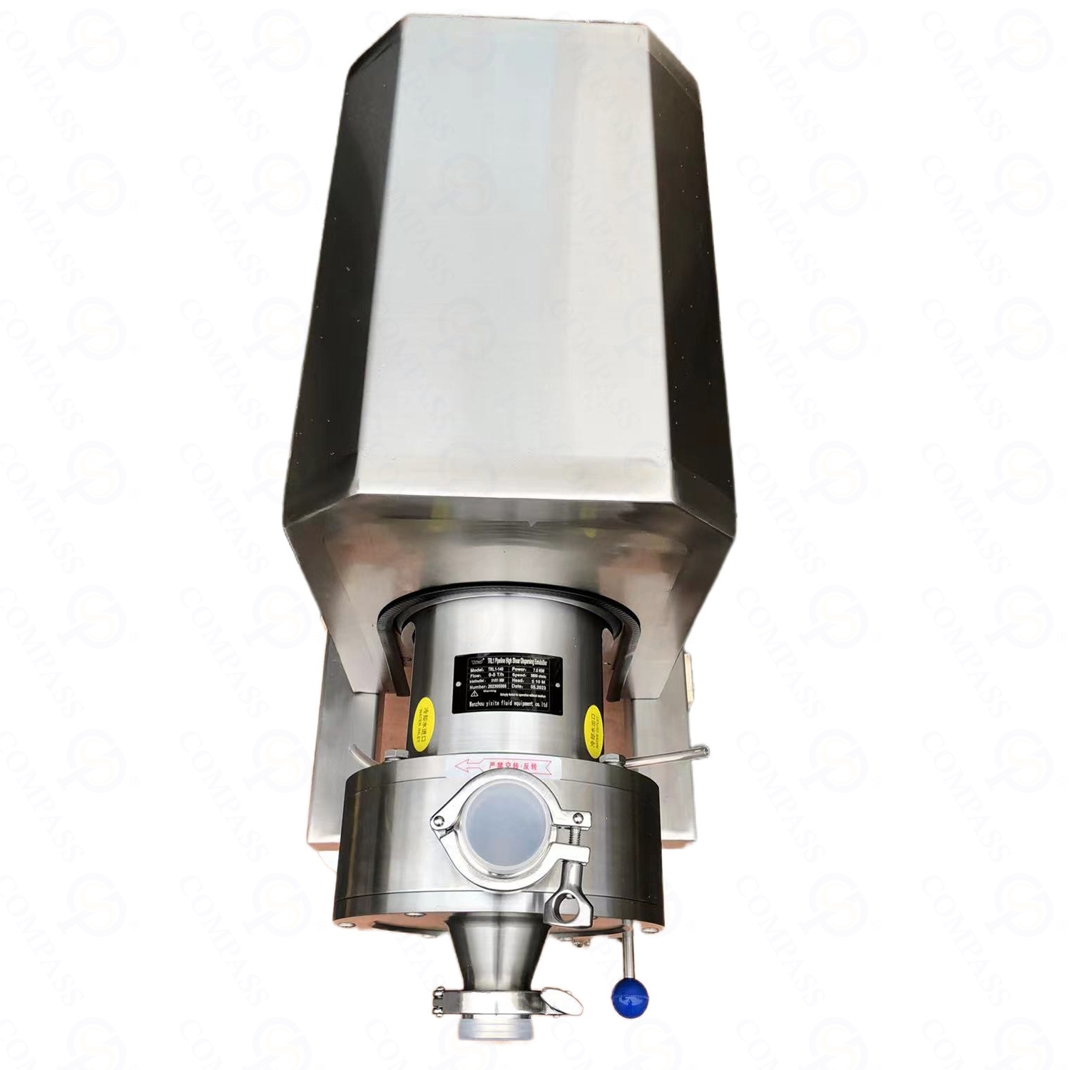 Stainless Steel TRL1 Pipeline High Shear Dispersing Emulsifier Emulsifier Pump