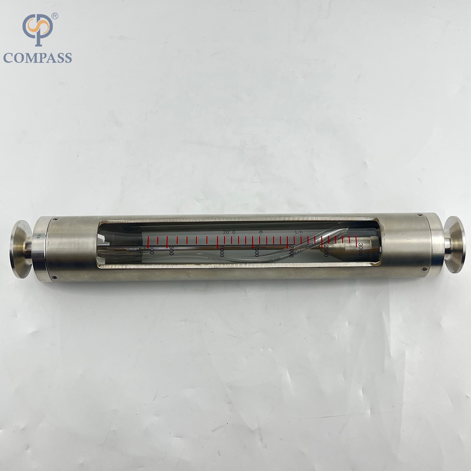 Sanitary SS316 Lzb-K30 Glass Rotor Flowmeter