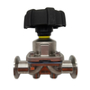 1/2Inch 12.7MM High Quality Sanitary Hygienic Stainless Steel SS304 SMS Clamp Straight Diaphragm Valve