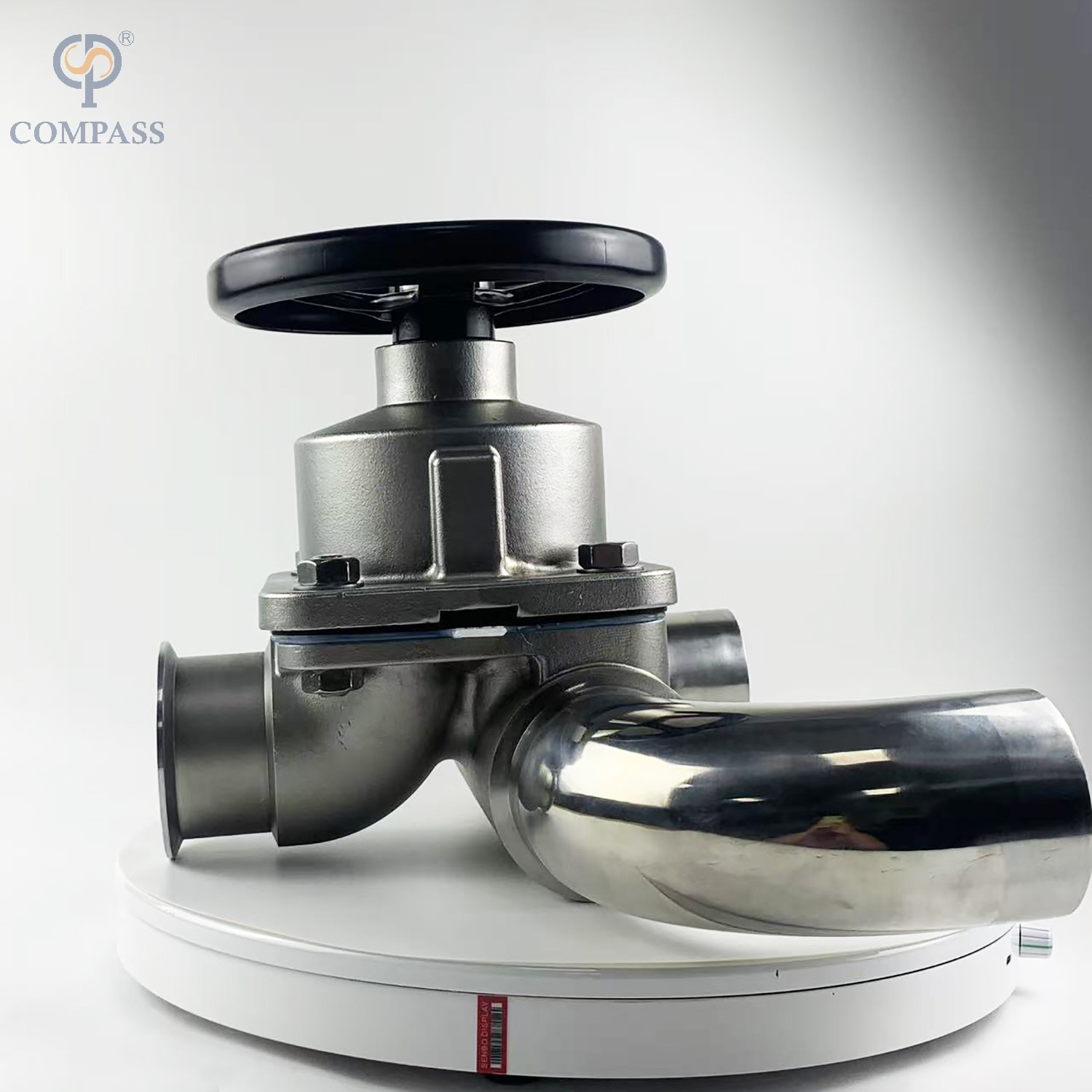 3" SS316L Sanitary Stainless Steel Weld U-type Diaphragm Valve