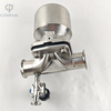 38.1mm× 1/2" SS316L Pneumatic SMS Clamp Straight Diaphragm Valve