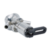 DN15 Stainless Steel Sterilize SS316L Price Sampling Valves with PTFE Gasket