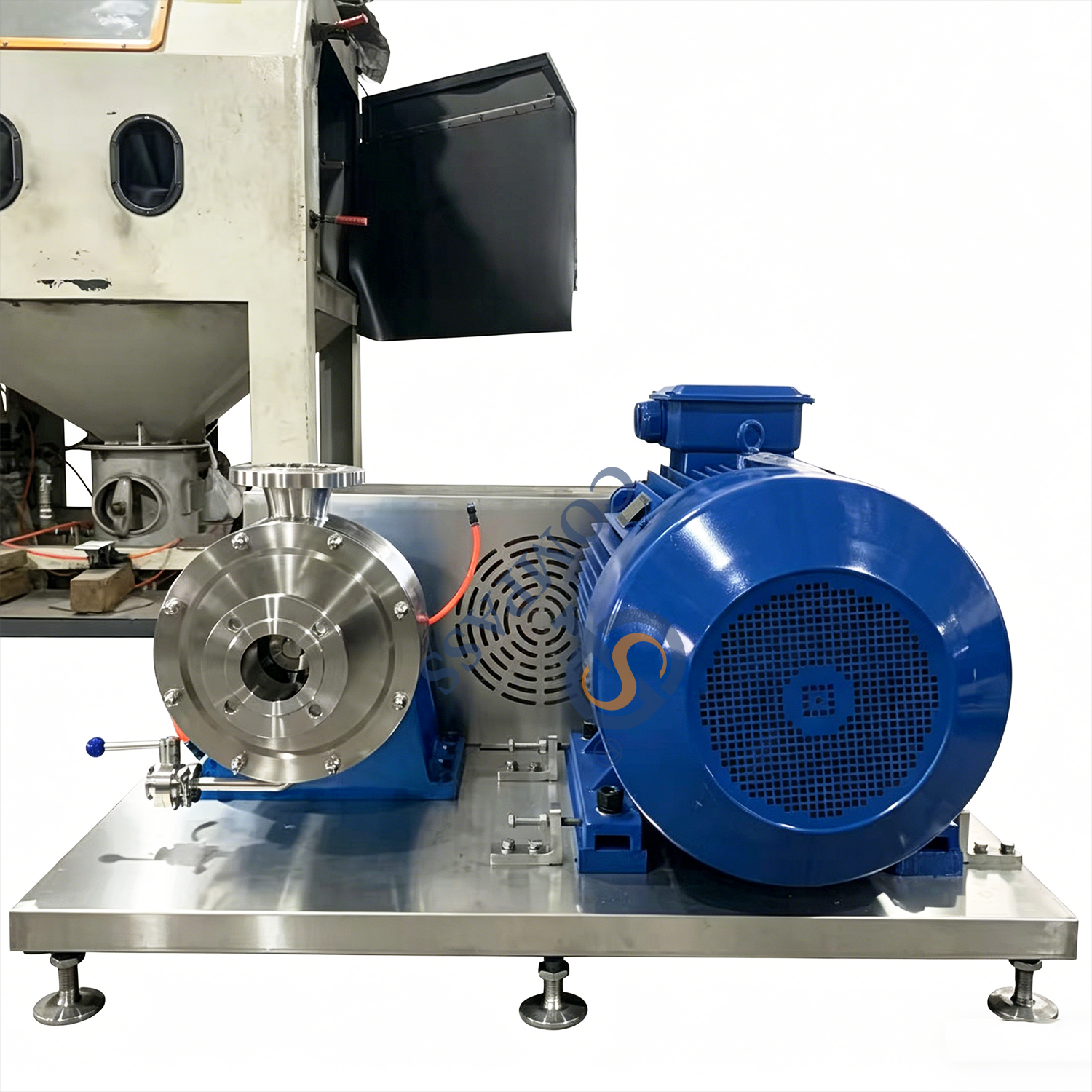 Single Stage Split Horizontal SS316L 75KW High Shear Dispersing Emulsifier Pump