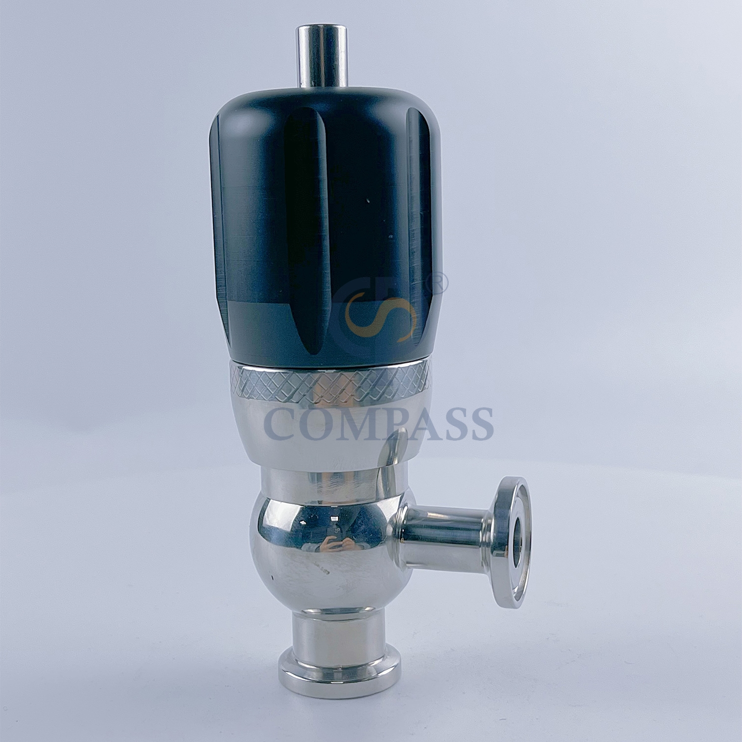 Best Selling 1/2Inch Sanitary Grade Stainless Steel AISI316L SMS Manual Clamped Mini Sterile Safety Valve for Oil and Gas Industry