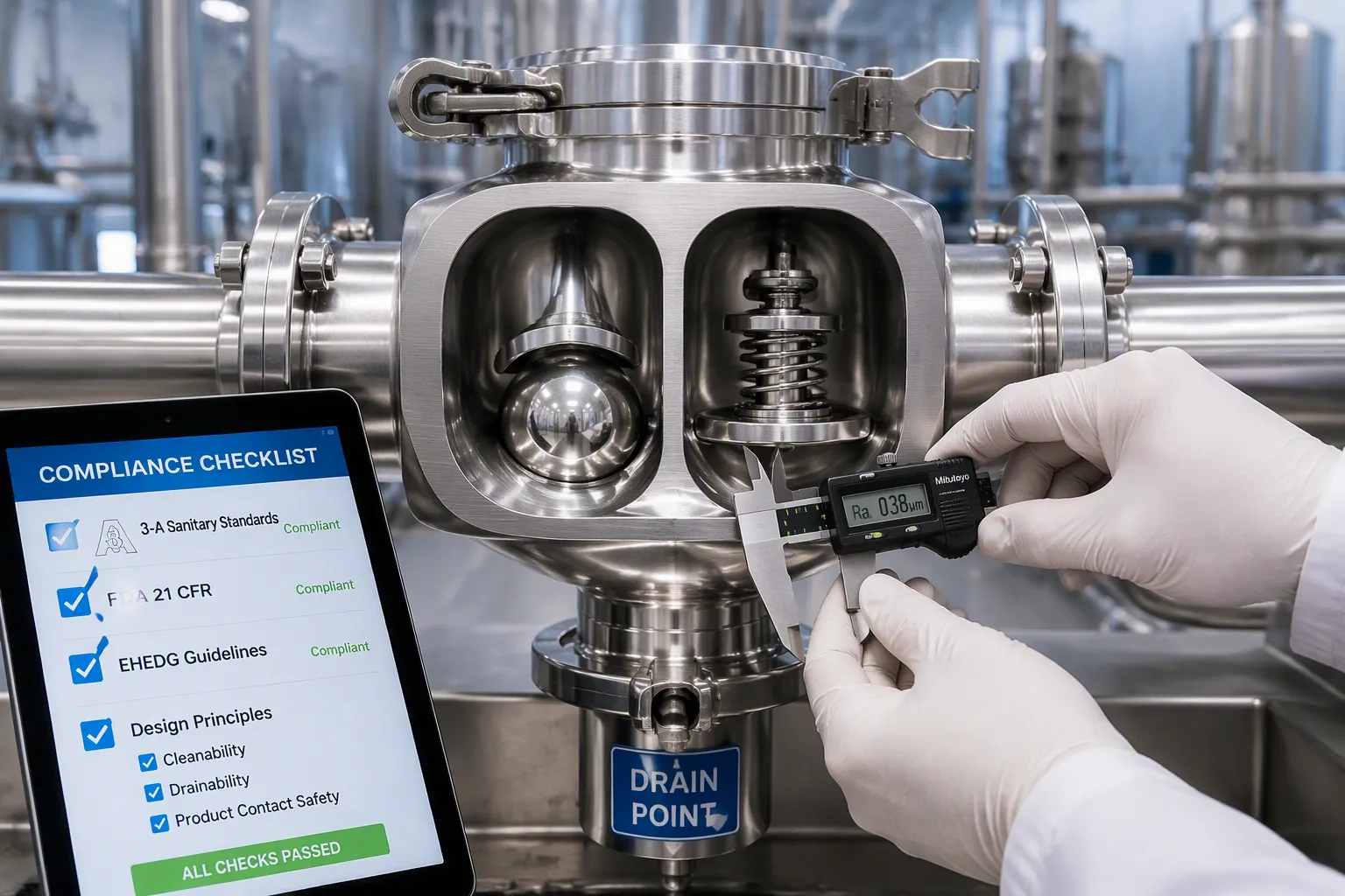 Design for Sanitary Processing Applications