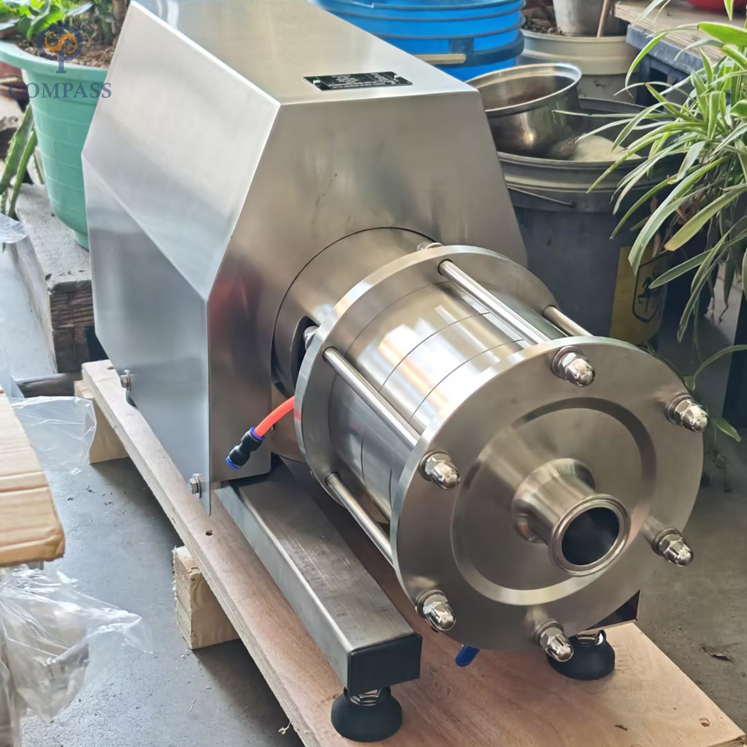  Stainless Steel SS304 High Shear Dispersing Emulsifying Pump