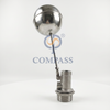 SS304 250MM Ball Size BSP Male Threaded End 2Inch DN50 Float Ball Valve for the Tank