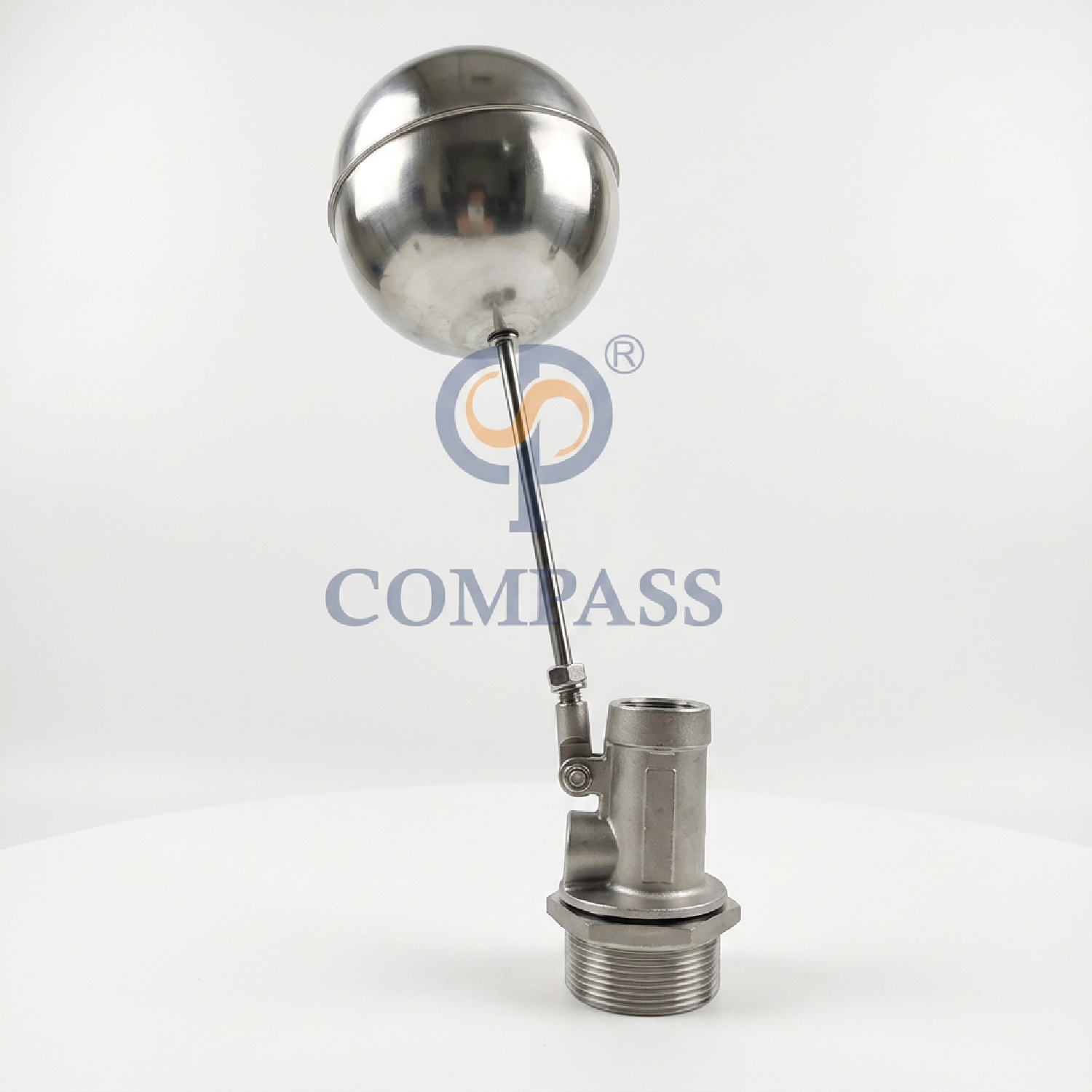 SS304 250MM Ball Size BSP Male Threaded End 2Inch DN50 Float Ball Valve for the Tank
