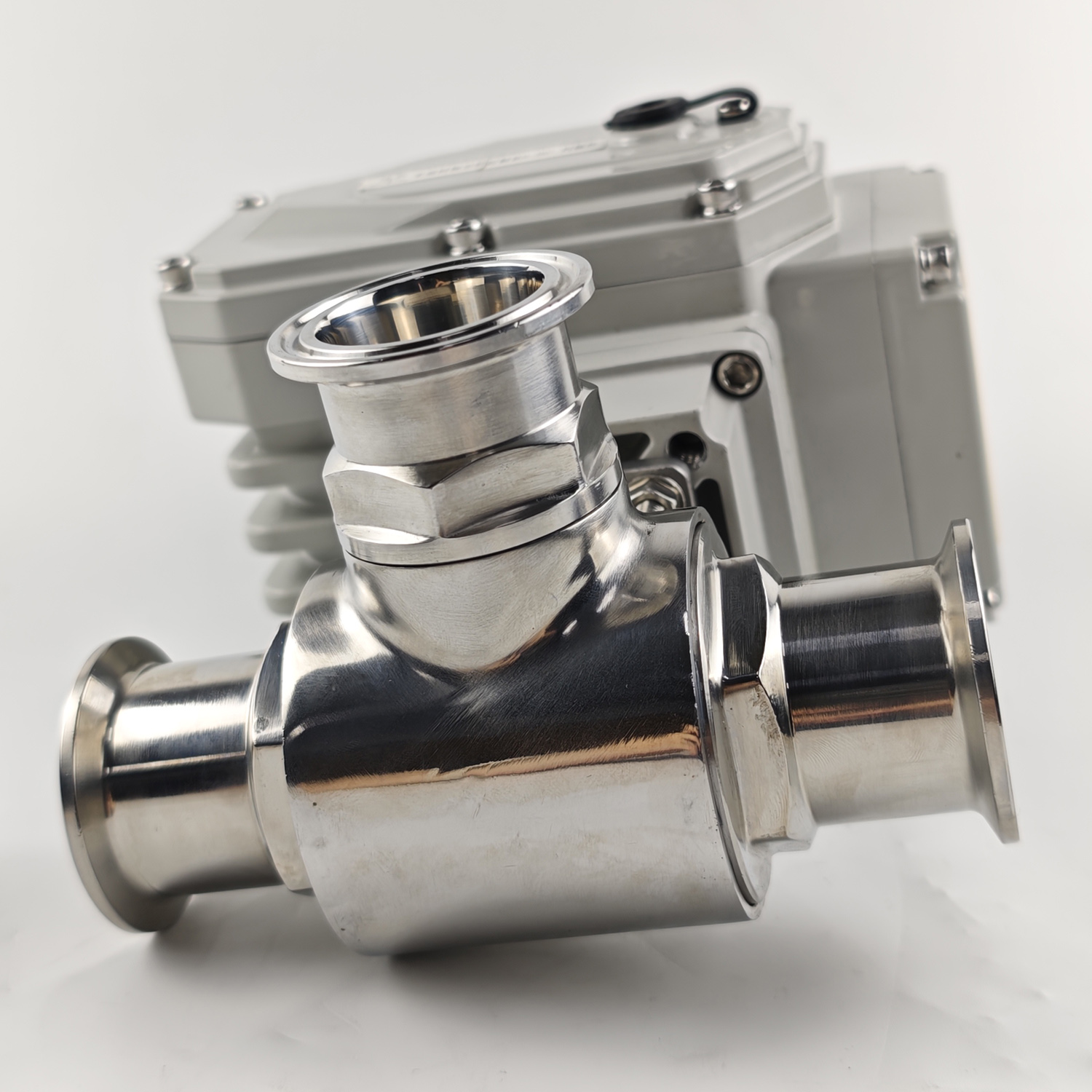Manufacturer′ S Price 38.1mm Stainless Steel SMS Electric Type T Clamp Ball Valve