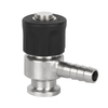 Non Blocking TC Sterile Tri Clamping Sampling Valves for The Chemical Industry