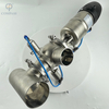 SS316L T22 Intelligent Pneumatic Double Seats Mix-proof Valve