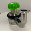 1Inch Manual Clamp TC50.5MM SS316L Tank Flush Bottom Valves with Handwheel