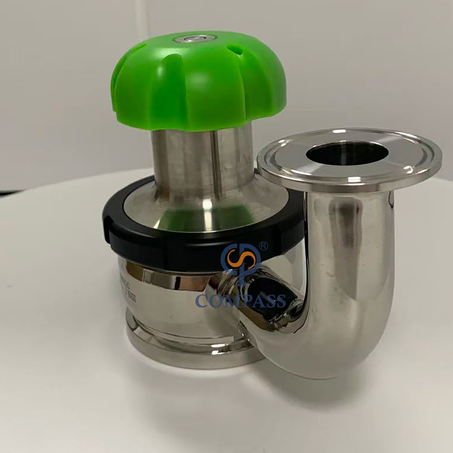 1Inch Manual Clamp TC50.5MM SS316L Tank Flush Bottom Valves with Handwheel