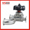 Stainless Steel 316L Sanitary Manual U-Type Diaphragm Valve