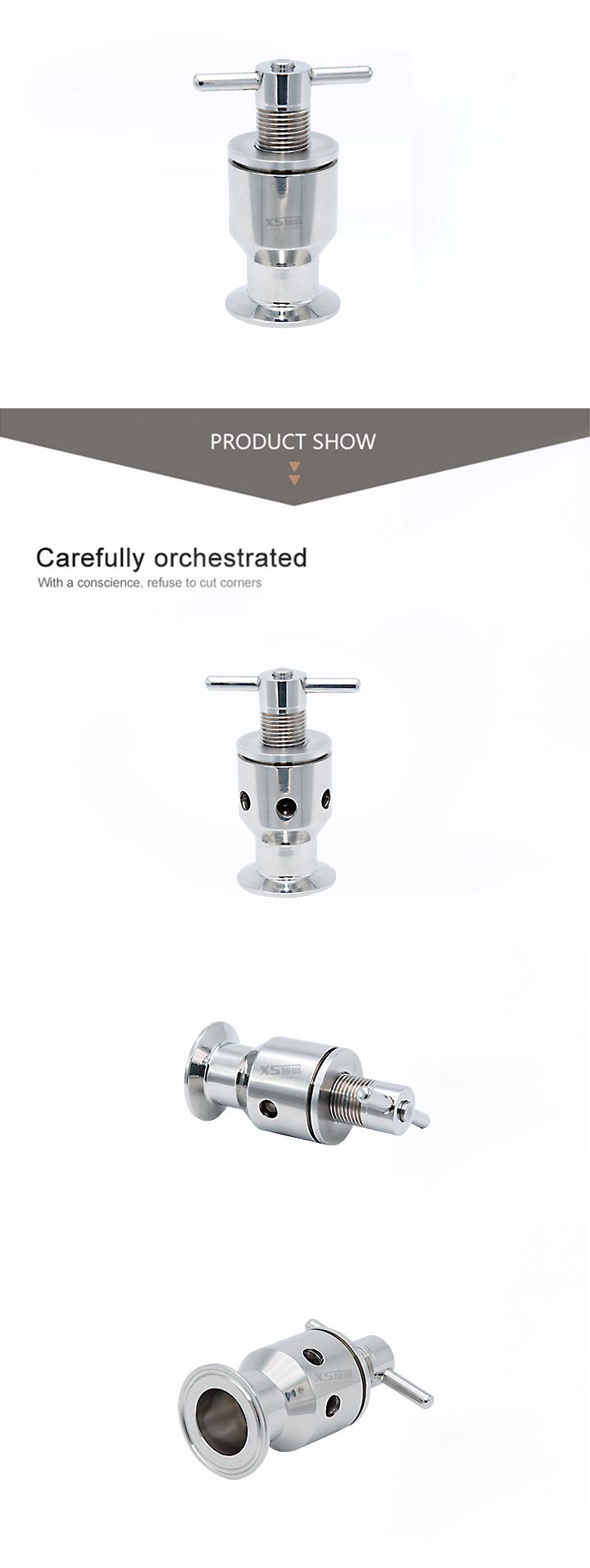 Stainless Steel SS304 SS316L Adjustable Breather Valve