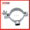 Stainless Steel SS304 Round Pipe Holder with Seat