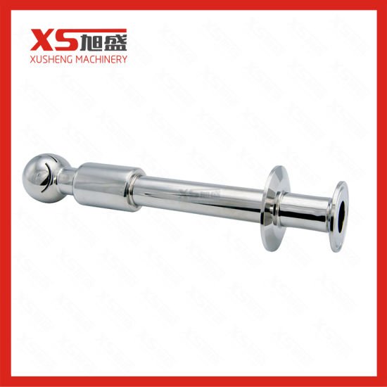 Stainless Steel Ss304 Double Tri Clamp Rotary Tank Washing Ball