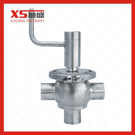 Stainless Steel 304 316L Manual Divert Seat Valve