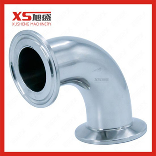 Stainless Steel SS316L Sanitary Clamping 90 Degree Elbow Bend
