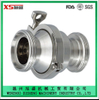 DIN Stainless Steel Sanitary Food Grade Male Thread Check Valves