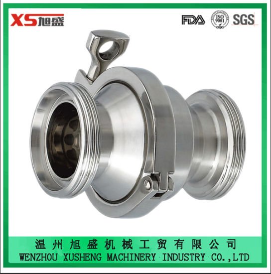 DIN Stainless Steel Sanitary Food Grade Male Thread Check Valves