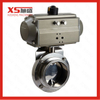 Actuator Pneumatic Sanitary L Port Clamp Ball Valve