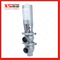 SS304 Sanitary Ferrule Type 3-Way Pneumatic Diversion Valve