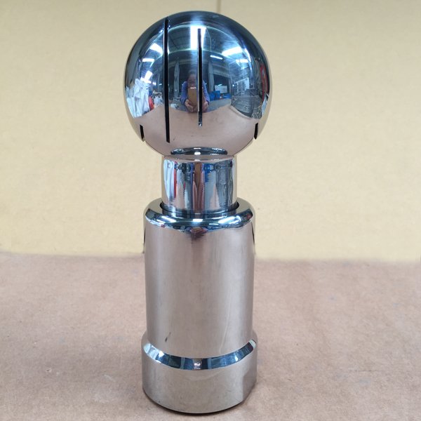 Stainless Steel Sanitary Rotary Threaded Cleaning Ball