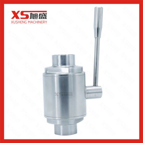 SS304 Stainless Steel Welding Straight Ball Valves