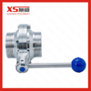 Stainless Steel Male Butterfly Male Thread Ball Valve