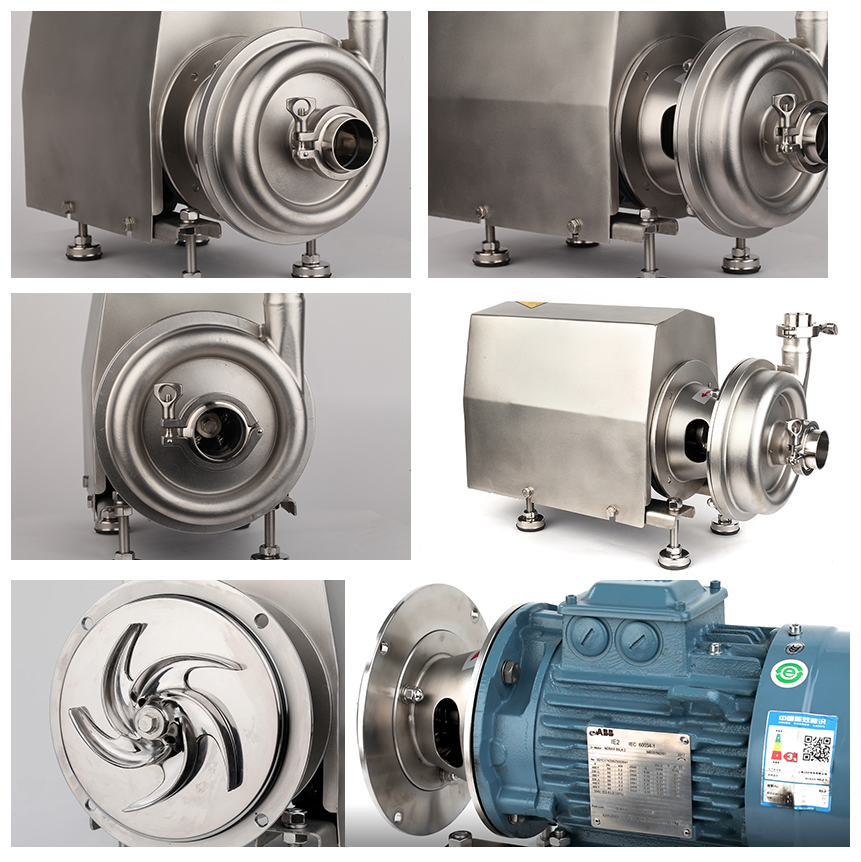 Sanitary Stainless Steel 304 Centrifugal pump