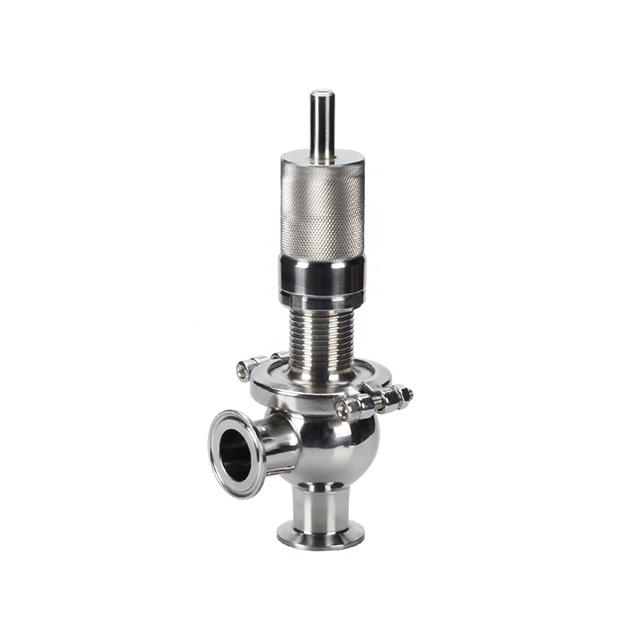 Sanitary Stainless Steel Aseptic Clamp Type Safety Valve