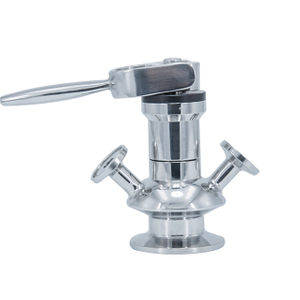 Sanitary Stainless Steel Manual Clamp Aseptic Sampling Valve 
