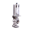 Stainless Steel Pneumatic Sanitary Clamp Butterfly Valves