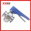 SMS Clamp Sanitary Butterfly Valve for chemical industries