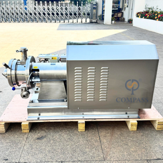 SS304 11KW JM-W Model Pipeline Colloid Mill with Double Machine Seal