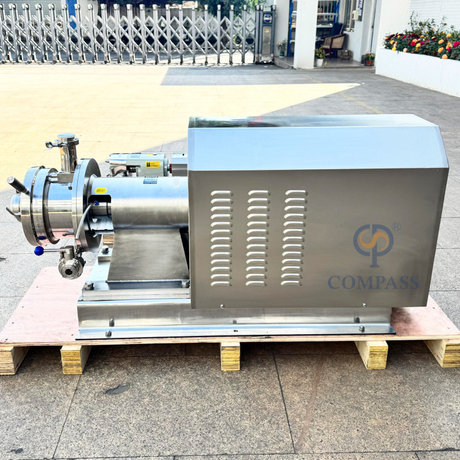 SS304 11KW JM-W Model Pipeline Colloid Mill with Double Machine Seal