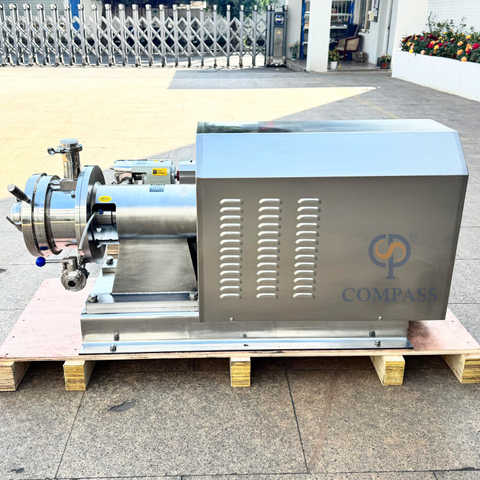 SS304 11KW JM-W Model Pipeline Colloid Mill with Double Machine Seal