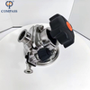Sanitary Stainless Steel Control Valve 1.5inch SS316L SMS Manual Clamp Tank Bottom Diaphragm Valve with EPDM and PTFE Diaphragm