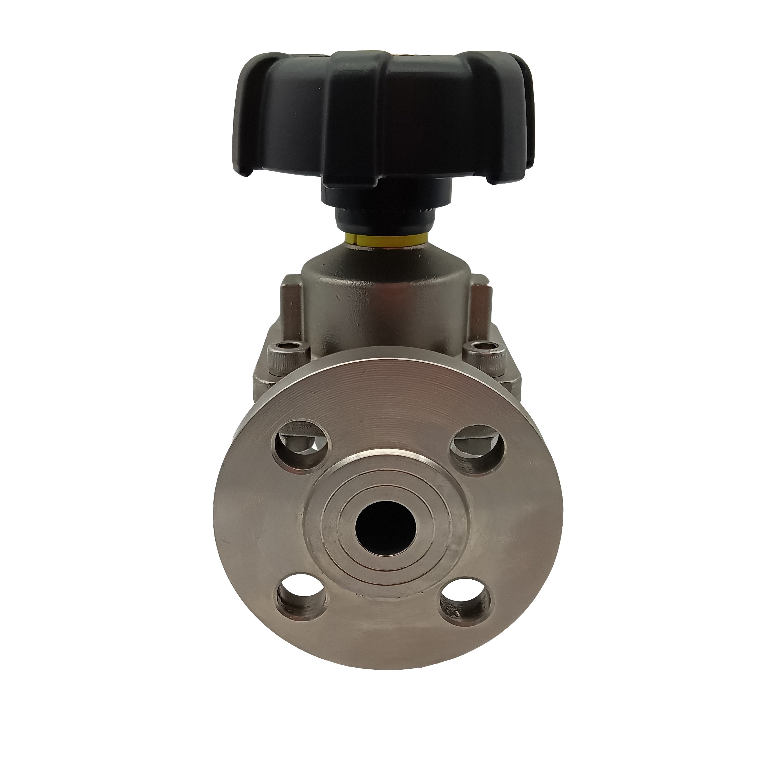 2Inch 50.8MM High Quality Sanitary Hygienic Stainless Steel SS316L Manual SMS Flanged End Straight Diaphragm Valve