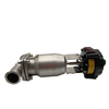1Inch 25.4MM High Quality Sanitary Hygienic Stainless Steel SS316L Pneumatic SMS Clamp Straight Diaphragm Vavle With Limit Switch