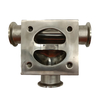 50.8MM*50.8MM High Quality Sanitary Hygienic Stainless Steel SS316L Manual SMS Weld Three-ways Forge Diaphragm Valve