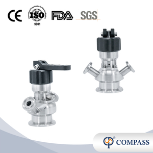 Manually And Pneumatic TC Diaphragm Structure Sterile Water Sampling Valves