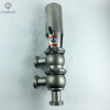 SS316LSMS 21 MODEL PNEUMATIC THREAD DIVERTER VALVE