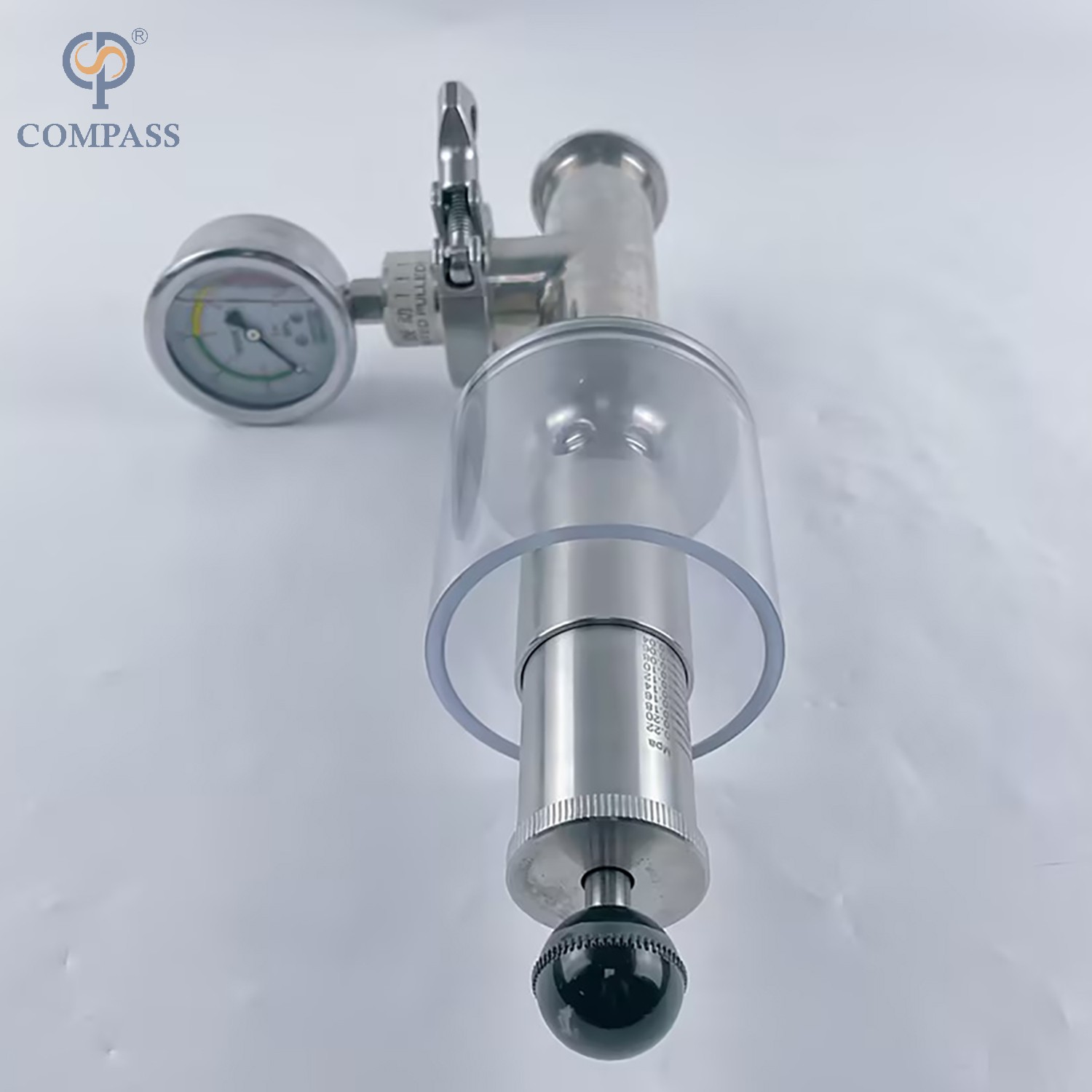 38.1MM TC50.5MM Aseptic Sterilize Vertical Model Clamp SS316L Exhaust Valves