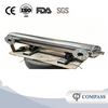 10 Square Meter SS316L Water Flange PN10 180 Celsius Coiled Tube Heat Exchanger