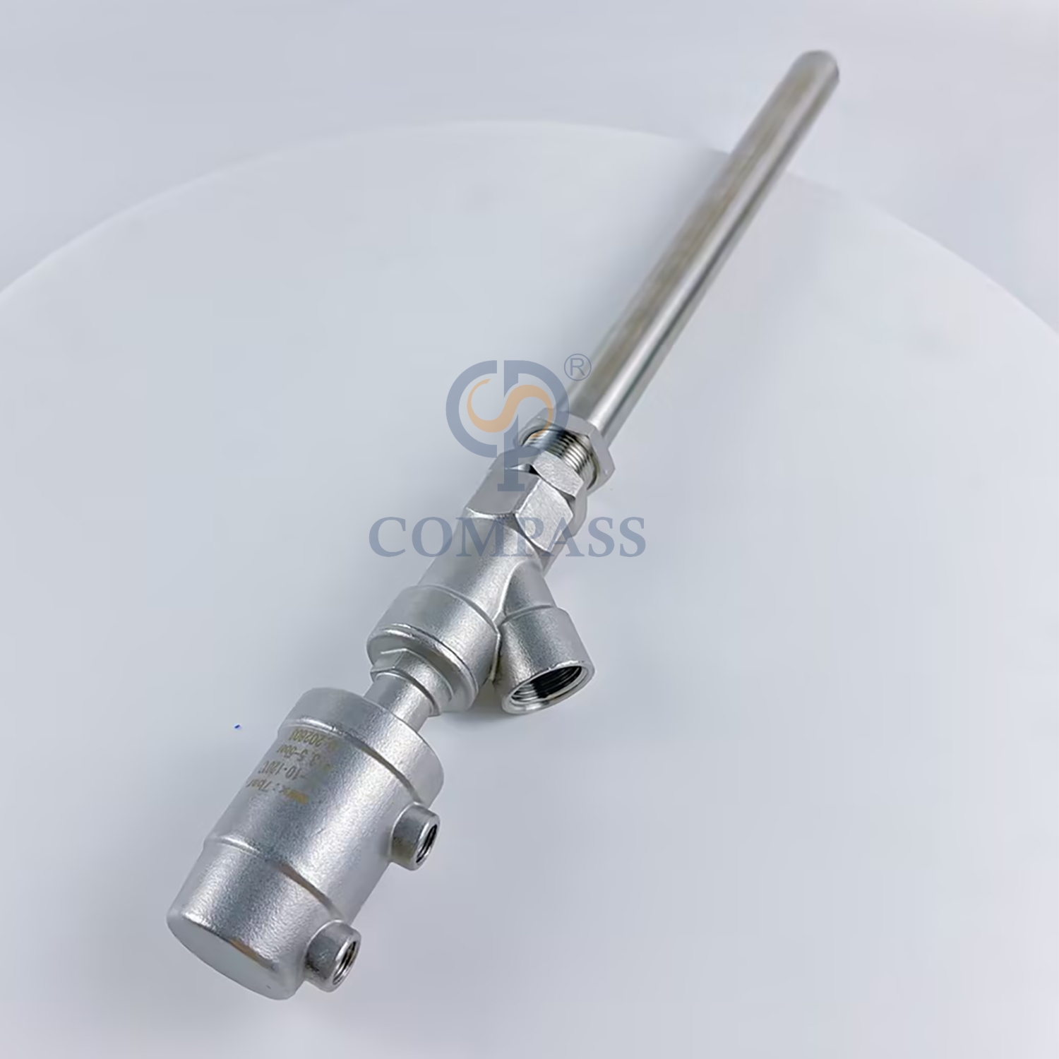 SS316L 250MM Stem 20MM Diameter Filling Valve with 32MM Pneumatic Head