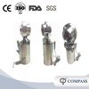 1/2Inch 12.7MM Sanitary Hygienic Stainless Steel Food Grade SS304 SMS Pneumatic Thread-Weld Butterfly Valve 